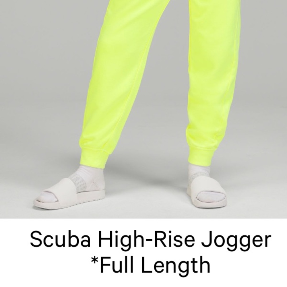 Lululemon High Rise Scuba joggers